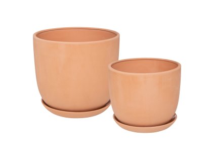 46947 sada 2 terakotovych kvetinacu cosy