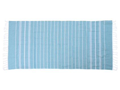 Plážová osuška FARAO 90 x 180 cm, tyrkysová, 70% bavlna | 30% polyester