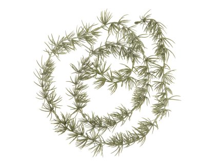 Umělá cedrová girlanda 150 cm s realistickým vzhledem