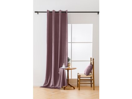 Světle fialový zatemňovací závěs VELVET 140x250 cm pro elegantní interiér