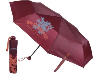 Skládací deštník HARRY POTTER Ø 97 cm, vínový – stylový doplněk