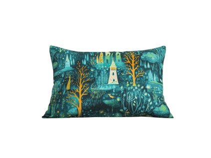 Povlak na polštář NEON FOREST 50x70 – barevný lesní svět
