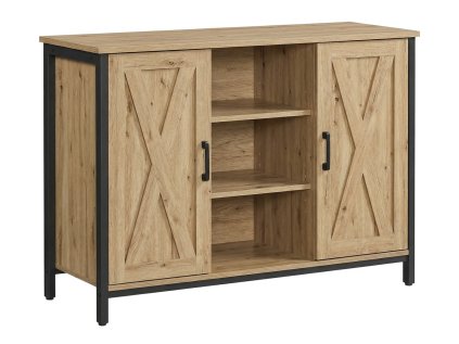 Komoda TAYLOR ARTISAN 100x70 cm s otevřenými policemi