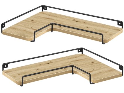 Rohové police TAYLOR ARTISAN 40x29 cm v sadě 2 ks