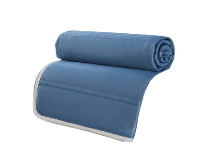 Chladiaca letná prikrývka CELIA, tmavomodrá