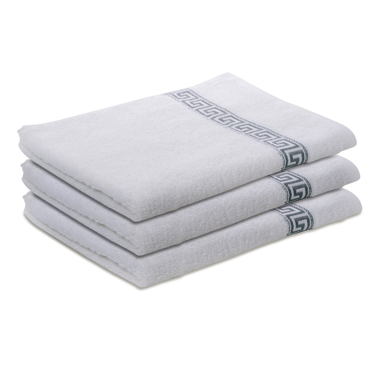E-shop Uterák GREEK 50 x 90 cm biely, 100% bavlna