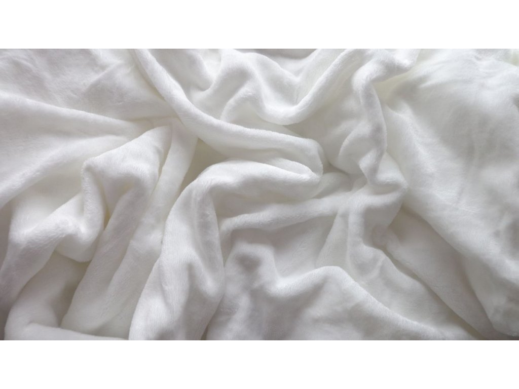 E-shop Plachta mikroplyš SOFT 90x200 cm biela