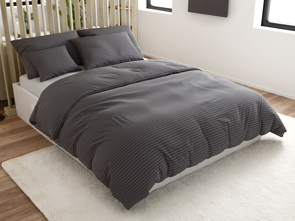 Bavlnené obliečky Alterna sivé