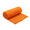 fleecova deka oranzova 150x200