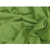 jersey prosteradlo zelene detail
