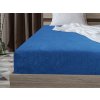 Tmavomodrá froté plachta 90x200 cm – elegantná a nadčasová voľba pre vašu posteľ