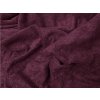 Vínová froté plachta 180x200 cm – mäkká, elastická a pohodlná