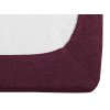 Froté prestieradlo vínové 180x200 cm – kvalitný materiál pre lepší spánok