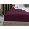 Froté plachta vínová 180x200 cm – luxusná farba pre elegantnú spálňu