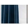 Petrolejový zatemňovací záves VELVET 140x250 cm