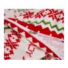 53327 4 povleceni mikroplys christmas joy bile prosteradlo mikroplys soft 90x200 cm bile