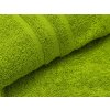 Praktická sada 2x osuška Comfort svetlozelená s bordúrou z jemnej 100% bavlny