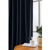 54065 3 2x cerny zatemnovaci zaves velvet s kovovymi krouzky 135x250 cm