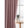 54047 6 2x svetle fialovy zatemnovaci zaves velvet s rasici paskou 135x250 cm