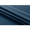 54053 16 2x tmave modry zatemnovaci zaves velvet s kovovymi krouzky 135x250 cm