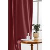 54059 10 2x vinovy zatemnovaci zaves velvet s rasici paskou 135x250 cm
