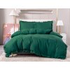 Povlečení z mikrovlákna s volánky VIRGINIA zelené (Rozmer obliečky 70 x 80 cm | 140 x 200 cm)