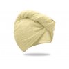 59080 2 rychleschnouci frote turban na vlasy bezovy