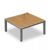 Kvalitní konferenční stolek s kovovou konstrukcí pro zahradní set PANORAMA