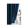 Zatemňovacie závesy VELVET petrolejové 140x250 cm (2 ks), riasiaca páska