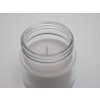 Vonná sviečka v skle WHITE LINEN 6,3 cm biela
