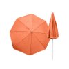 Plážový set oranžový slunečník ALVO 220 cm + stojan ZEPHY pro letní pohodu
