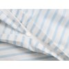Bavlněné povlečení STRIP BLUE – decentní design v jemných modrých tónech