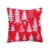CHRISTMAS TREES – elegantní dárková sada, červená deka a polštářky