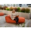 Sedací vak COSYBAG 160x90cm oranžový – pohodlné lehátko pro relax