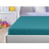 Jersey plachta do detskej postieľky tyrkysová 60 x 120 cm