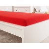 Jersey plachta do detskej postieľky EXCLUSIVE 60x120 cm červené