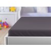 Jersey plachta do detskej postieľky EXCLUSIVE 70x140 cm antracitová