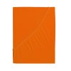 Jersey plachta do detskej postieľky EXCLUSIVE 70x140 cm oranžová