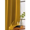 Moderní závěs OXFORD 140x270 cm hořčicový – barevný kontrast pro interiér
