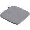 Podsedák na stoličku MADFORD 40x40 cm sivý