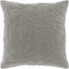 Dekorační polštářek MEX šedý 45x45 cm s reliéfním vzorem