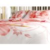 Romantické bavlněné povlečení LILYVIA s 3D květem lilie