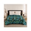 Barevný přehoz na postel COLORFULBarevný přehoz na postel NEON FOREST s lesním motivem