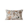 Flanelový povlak LUNELISE 50x70 cm barevný s motivem květin