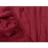 Elastické prostěradlo jersey s lycrou tmavě červené 90x200