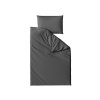 Elegantní bavlněné povlečení LUX tmavě šedé do moderní ložnice