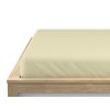 Krémové jersey prostěradlo s lycrou 90x200 cm – elegantní a pohodlné