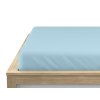 Světle modré jersey prostěradlo s lycrou 90x200 cm – pohodlí a styl