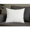 Stylový povlak na polštář STANDO 50x70 cm světle bílý