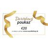 SCANDI SK Darčekový poukaz na 20 € (Forma poukazu Elektronický)